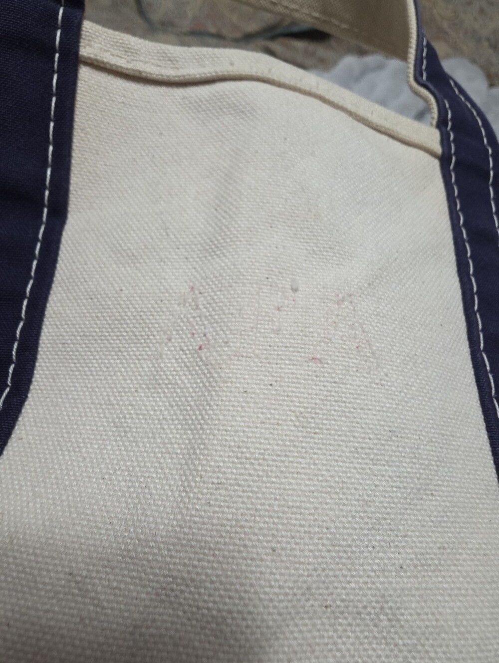 L.L. Bean Boat And Tote Classic Navy - Picture 3 of 10